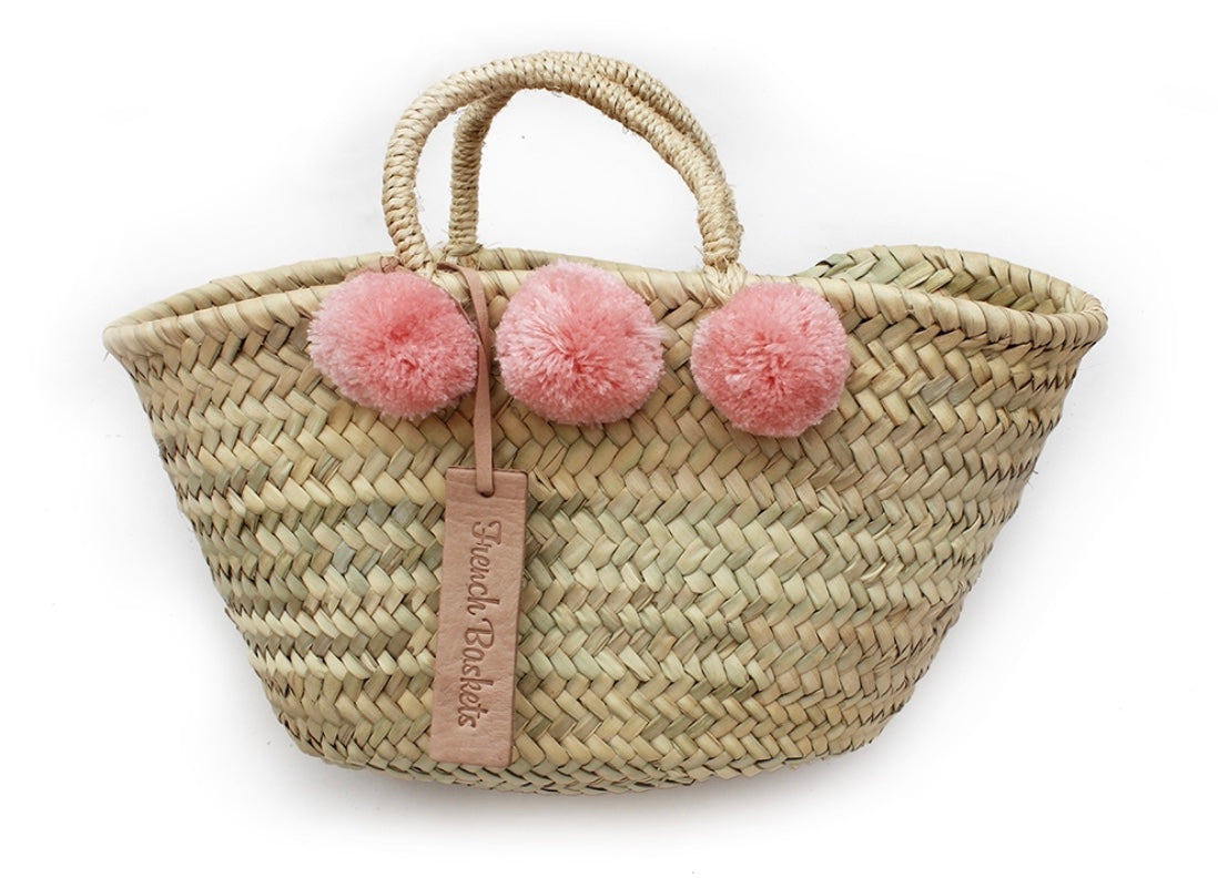 バッグ French Baskets Amazon.com: FRENCH MARKET BASKET with double flat leather