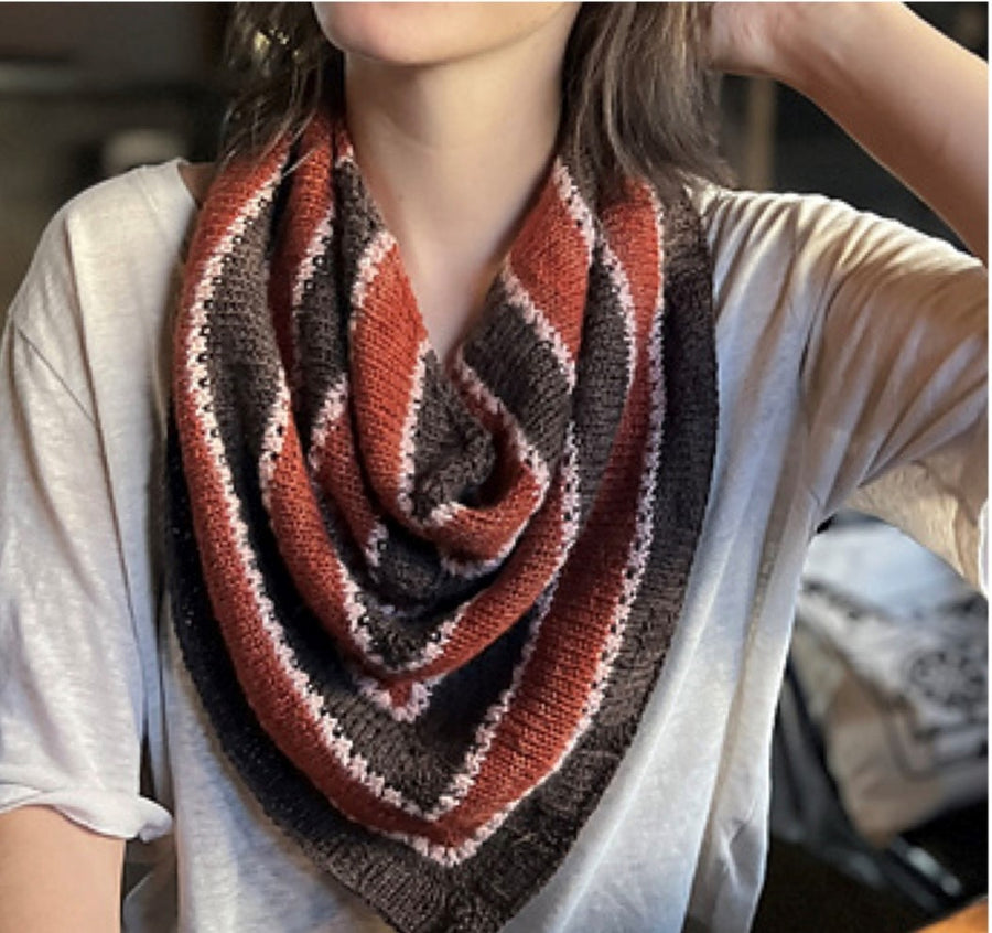 70's Stripes Cowl