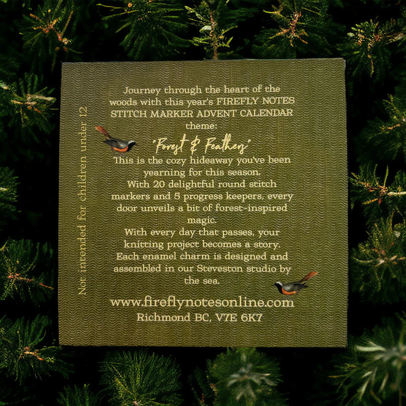 Firefly Notes Advent Calendar Yarnbyrds LLC Firefly Notes Advent Calendar Yarnbyrds LLC