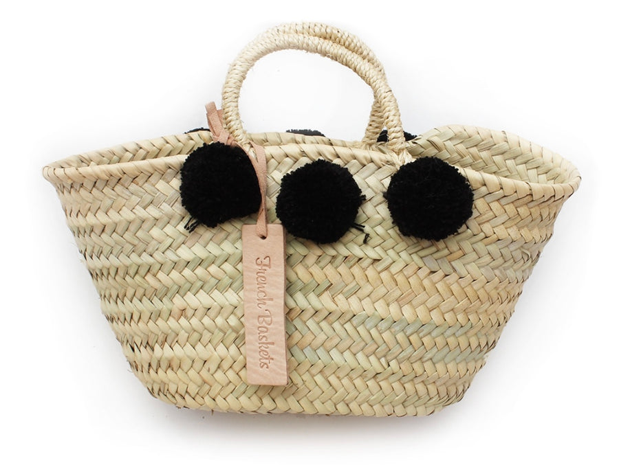 French Baskets w/ Pom Poms