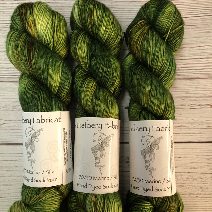 Apothefaery Fabrications - Merino Wool / Silk Single Ply