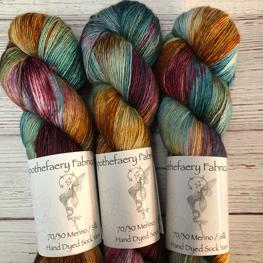 Apothefaery Fabrications - Merino Wool / Silk Single Ply